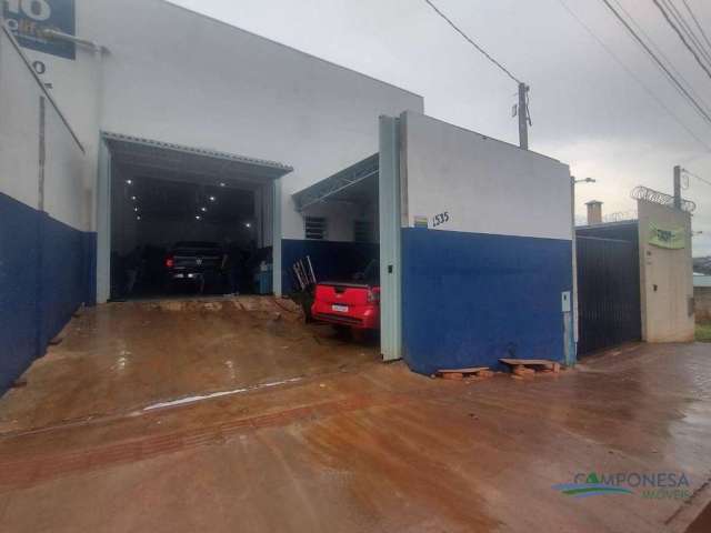 Barracão para alugar, 280 m² por R$ 6.000,00/mês - Indústrias Leves - Londrina/PR