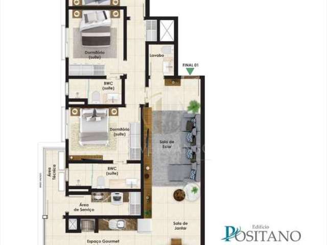 Apartamento em Centro - Guaratuba, PR