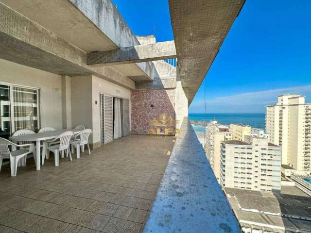 VISTA MAR - Cobertura com 3 dormitórios à venda, 160 m² por R$ 480.000 - Pitangueiras - Guarujá/SP