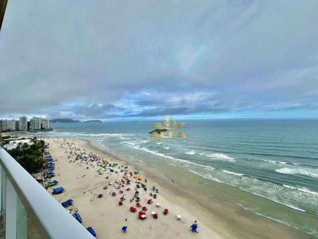 Apartamento na praia à venda na praia das Astúrias | Alfa imóveis Guarujá