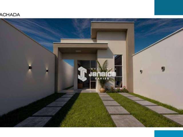 Casa com 2 dormitórios sendo 1 suíte à venda, 65 m² por R$ 240.000 - Papagaio - Feira de Santana/BA