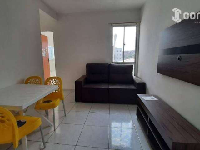 Apartamento com 2 dormitórios, 43 m² - venda por r$ 135.000 ou aluguel mobiliado por r$ 1.000/mês - pedra do descanso - feira de santana/ba