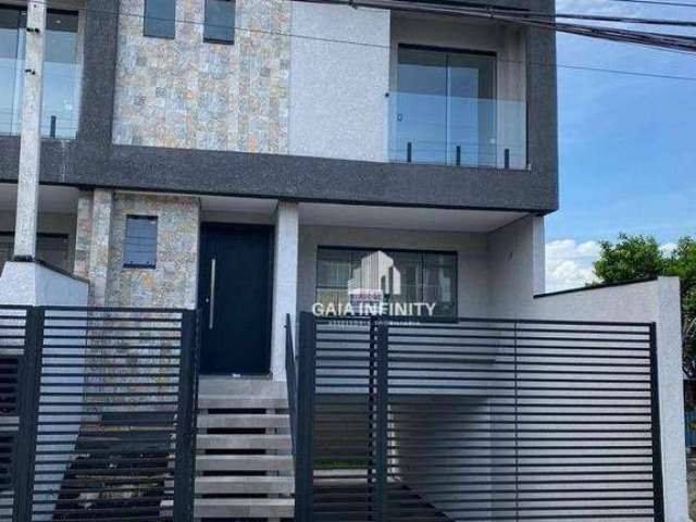 Sobrado com 3 dormitórios à venda, 167 m² por R$ 850.000,00 - Sítio Cercado - Curitiba/PR