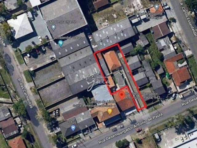 Terreno à venda, 399 m² por R$ 750.000,00 - Boqueirão - Curitiba/PR