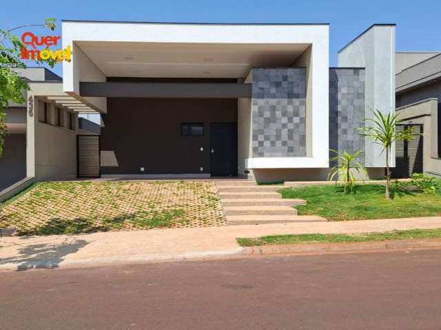 Casa de alto padrão no Condomínio Quinta dos Ventos, zona sul de Ribeirão Preto-SP - 3 quartos, 3 suítes, 2 salas, 5 banheiros, 4 vagas de garagem, 193,00 m² de área. - Quer Imóvel.