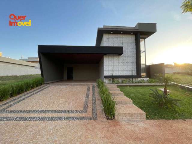 Casa de alto padrão à venda em condomínio Quinta dos Ventos, zona sul de Ribeirão Preto-SP. 3 suítes, 4 vagas, 188m². Quer Imóvel!