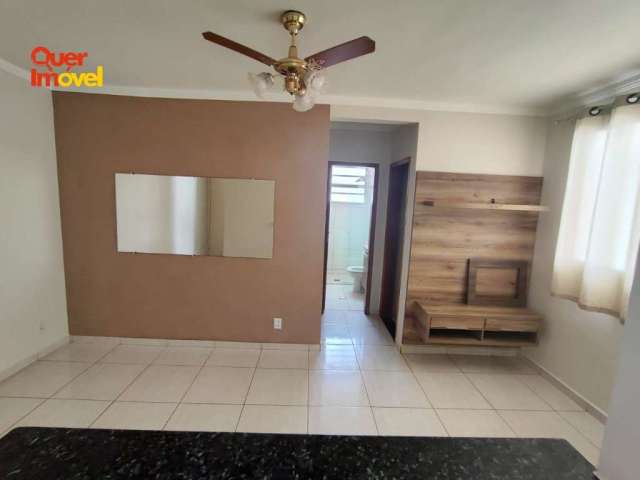 Imperdível: Apartamento à venda em Ribeirão Preto, Parque São Sebastião - 2 quartos, 2 salas, 1 banheiro, 1 vaga, 47m².