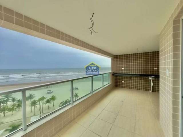 Apartamento Frente Mar com 3 dorms - Vista Livre e Definitiva para o mar!!