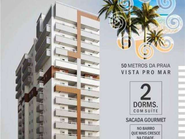 50 mts do mar e Parcela Direto Construtora!! Entrada de 43mil!!