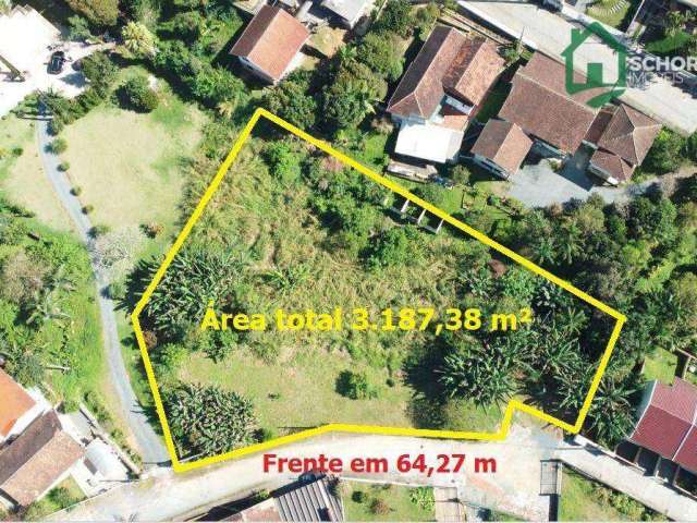 Terreno à venda, 3187 m² por R$ 1.500.000,00 - Velha - Blumenau/SC