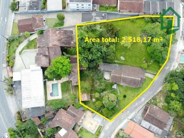 Terreno à venda, 2518 m² por R$ 1.200.000,00 - Salto Weissbach - Blumenau/SC