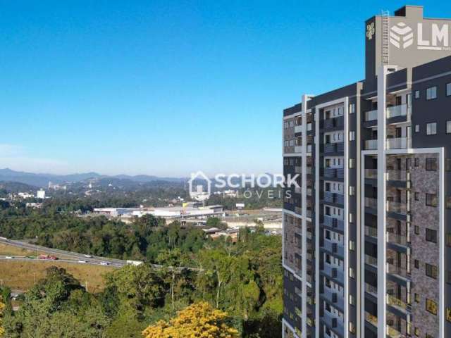 Apartamento com 2 dormitórios à venda, 61 m² por R$ 449.835,79 - Itoupava Central - Blumenau/SC