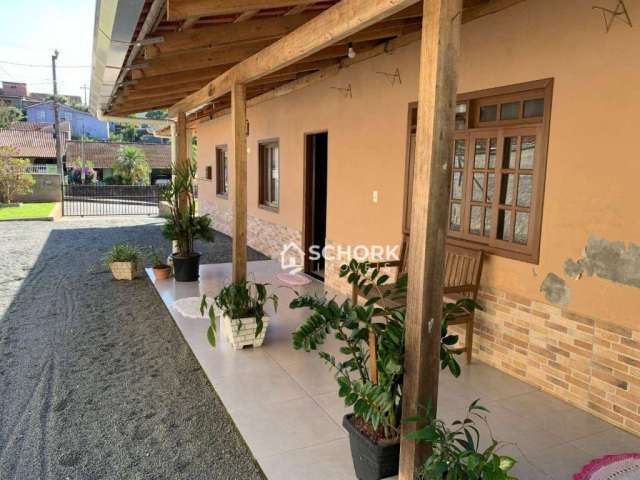 Casa com 3 dormitórios à venda, 118 m² por R$ 700.000,00 - Quintino - Timbó/SC