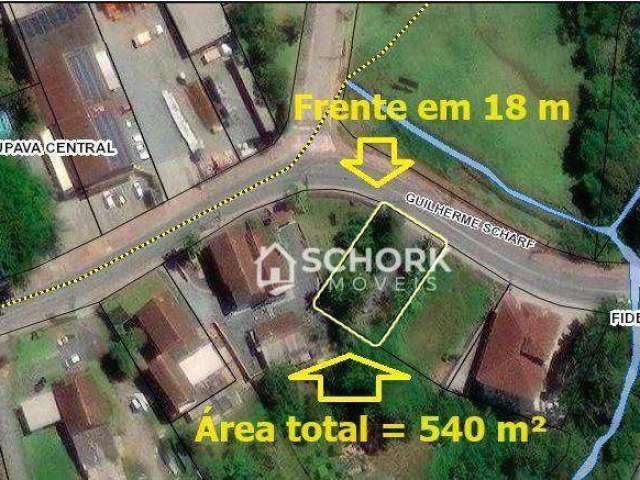 Terreno à venda, 540 m² por R$ 320.000,00 - Itoupava Central - Blumenau/SC