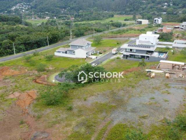 Terreno à venda, 566 m² por R$ 420.000,00 - Ponta Aguda - Blumenau/SC