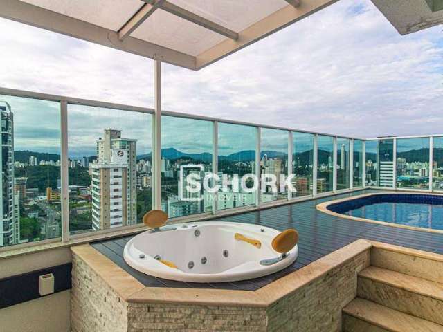 Cobertura com 3 dormitórios à venda, 262 m² por R$ 3.200.000 - Velha - Blumenau/SC - Residencial Marechal Tower