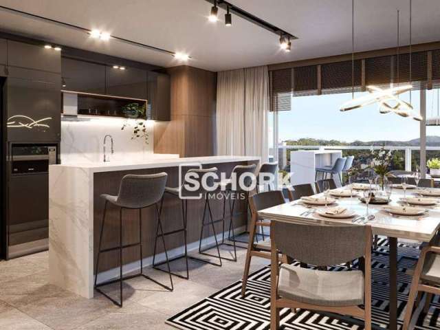 Apartamento com 3 dormitórios à venda, 110 m² por R$ 716.000,00 - Velha - Blumenau/SC