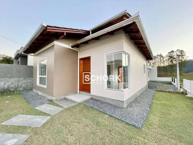 Casa com 2 dormitórios à venda, 55 m² por R$ 325.000,00 - Warnow - Indaial/SC