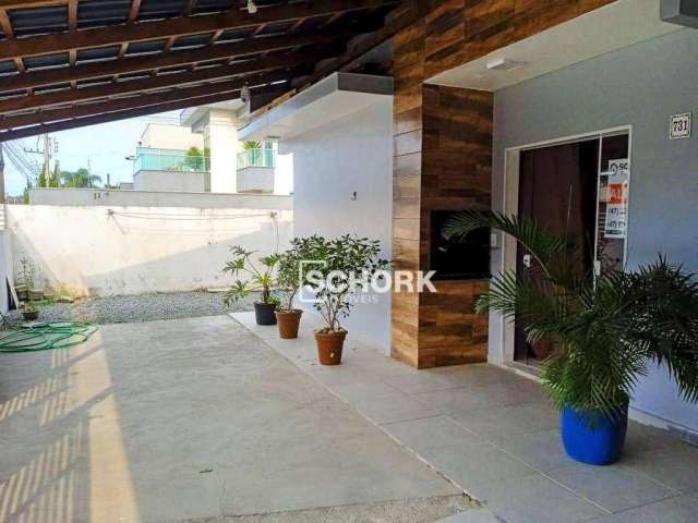 Casa com 2 dormitórios para alugar, 100 m² por R$ 2.044,00/mês - Meia Praia - Navegantes/SC