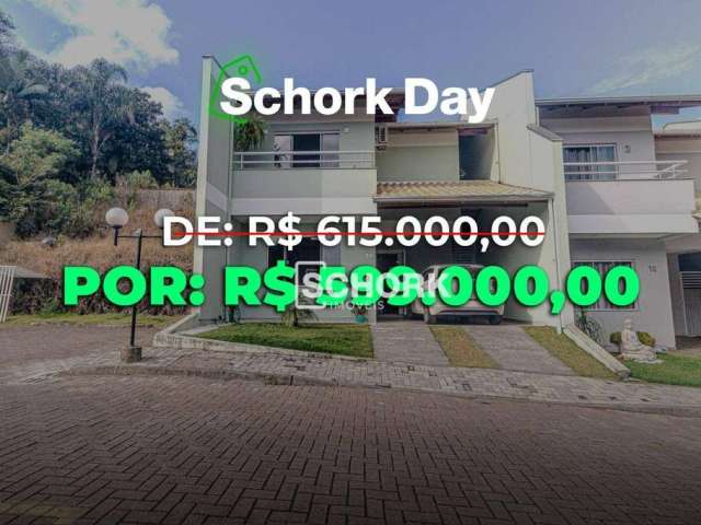 Casa com 3 dormitórios à venda, 111 m² por R$ 599.000,00 - Itoupavazinha - Blumenau/SC