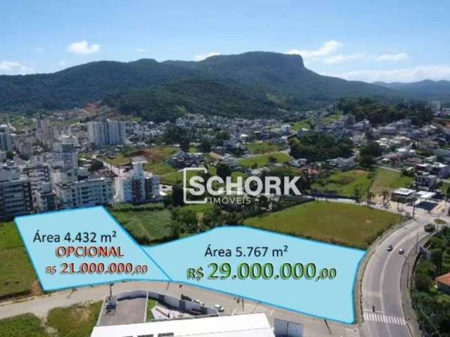 Terreno à venda, 5767 m² por R$ 29.000.000,00 - Pagani - Palhoça/SC