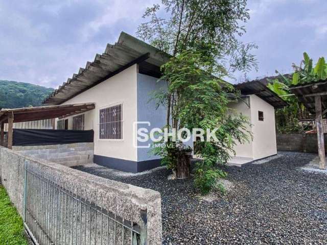 Casa com 2 dormitórios para alugar, 65 m² por R$ 1.400,00/mês - Fortaleza - Blumenau/SC