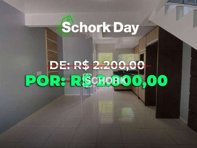 Sobrado com 2 dormitórios para alugar, 100 m² por R$ 2.023,59/mês - Itoupava Central - Blumenau/SC