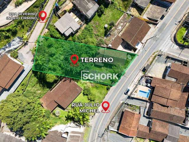 Terreno à venda, 850 m² por R$ 340.000,00 - Fortaleza - Blumenau/SC