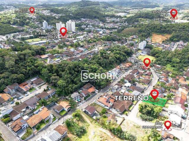 Terreno à venda, 377 m² por R$ 288.000,00 - Fortaleza - Blumenau/SC