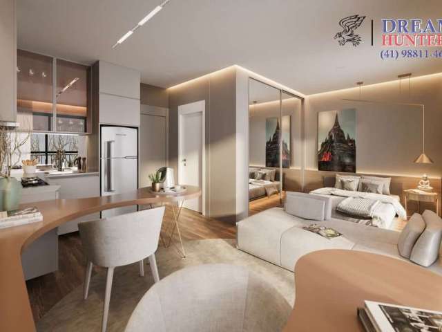 Apartamento com 1 quarto à venda na Rua Capitão Souza Franco, 336, Batel, Curitiba, 52 m2 por R$ 999.000