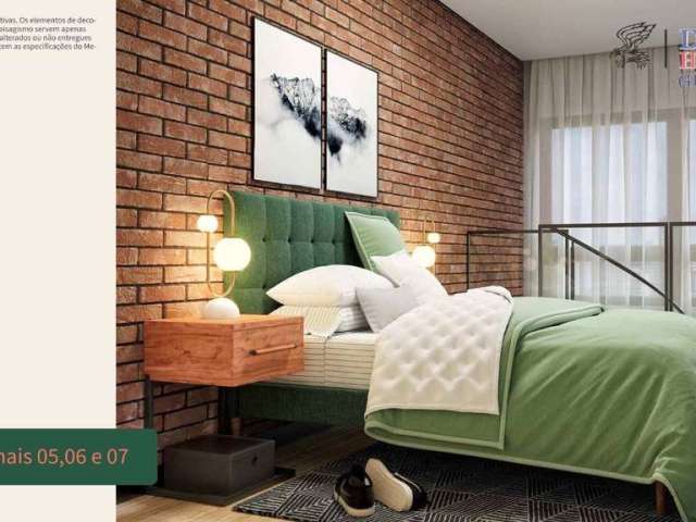 Apartamento com 1 quarto à venda na Rua José Cadilhe, 415, Água Verde, Curitiba, 38 m2 por R$ 450.900