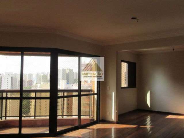 Apartamento com 140m2, 4 dormitorios sendo 3 suites, 2 vagas no Morumbi