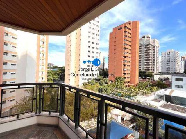 Apartamento por andar  234m2 no Brooklin 4 Dormitórios 2 Suítes 4 Vagas !