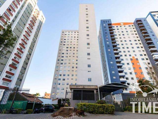 Apartamento com 2 dormitórios para alugar, 55 m² por R$ 2.122,00/mês - Cristo Rei - Curitiba/PR