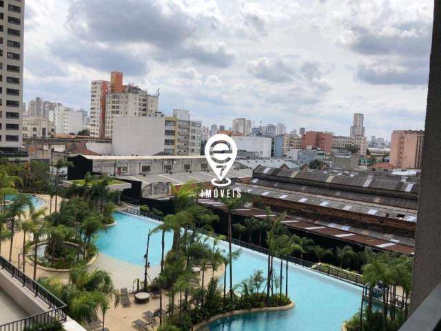 Apartamento 50m2 /2dormitorios 1 banheiros 1 vaga com varanda gurmet Condomínio Piscine