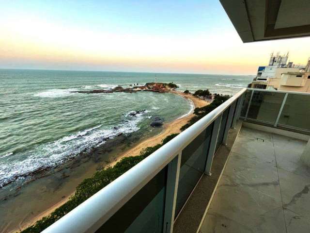 Apartamento 4 quartos de frente para o mar na praia das Castanheiras, Guarapari, ES