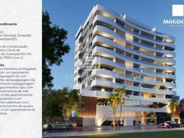 Lançamento imóvel na Planta 2 quartos na Enseada Azul em Guarapari