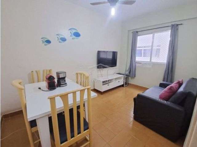 Apartamento 01 dormitório prédio frente mar,caiçara praia grande