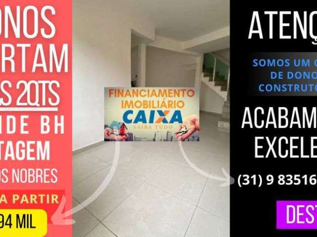 CASA GEMINADA 3 QUARTOS Contagem P 469K VENDA RAPIDA prox a Belo Horizonte mg Pampulha BH FINANCIE