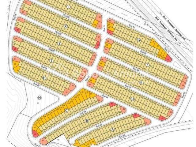 Terreno em condomínio fechado à venda na Aristteles Costa, 1000, Jardim Fortaleza, Paulínia por R$ 359.000