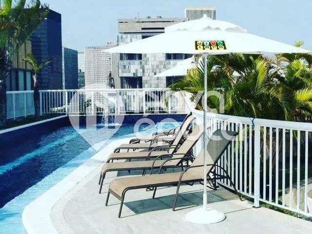 Flat com 1 quarto à venda na Avenida Gomes Freire, Centro, Rio de Janeiro, 35 m2 por R$ 690.000