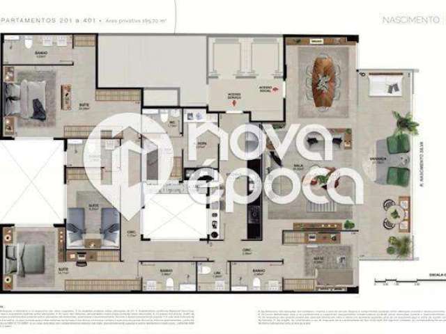 Apartamento com 4 quartos à venda na Rua Nascimento Silva, Ipanema, Rio de Janeiro, 250 m2 por R$ 5.580.000