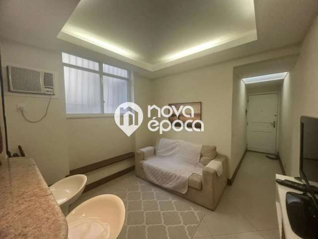 Apartamento com 1 quarto à venda na Avenida Bartolomeu Mitre, Leblon, Rio de Janeiro, 47 m2 por R$ 990.000