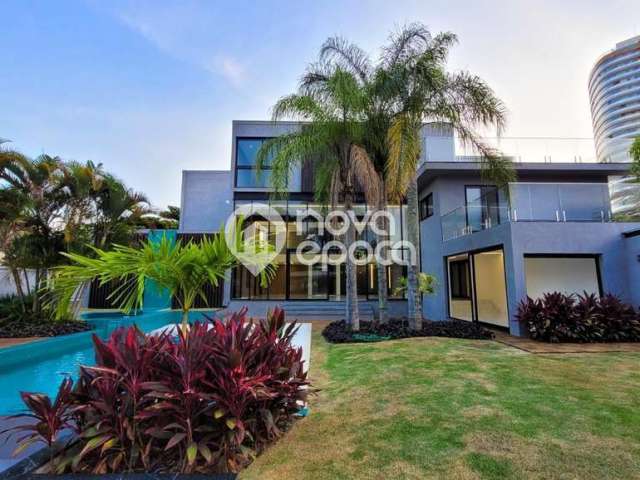 Casa em condomínio fechado com 5 quartos à venda na Avenida Luiz Aranha, Barra da Tijuca, Rio de Janeiro, 1250 m2 por R$ 13.900.000