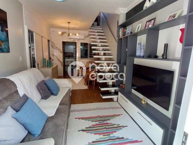 Casa em condomínio fechado com 3 quartos à venda na Rua Marquês de Valença, Tijuca, Rio de Janeiro, 142 m2 por R$ 1.360.000