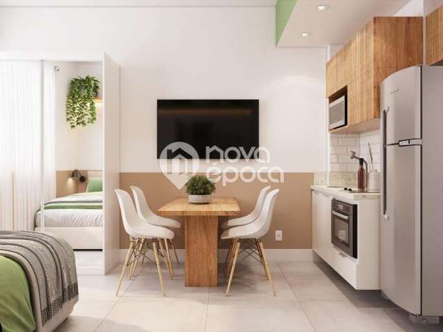 Apartamento com 1 quarto à venda na Praça Presidente Aguirre Cerda, Centro, Rio de Janeiro, 22 m2 por R$ 319.000