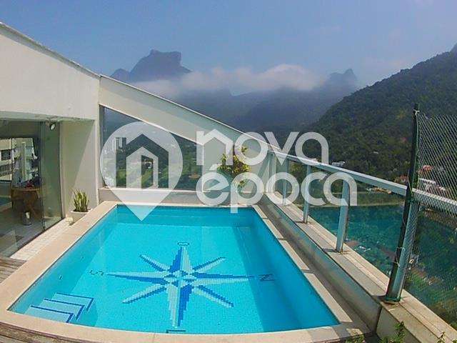 Apartamento com 5 quartos à venda na Estrada da Gávea, São Conrado, Rio de Janeiro, 230 m2 por R$ 4.500.000