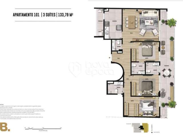 Apartamento com 3 quartos à venda na Rua Paulo Barreto, Botafogo, Rio de Janeiro, 133 m2 por R$ 1.999.990