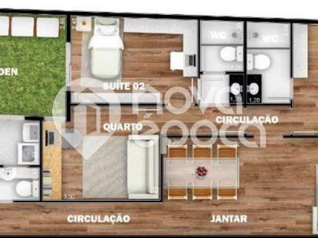 Apartamento com 3 quartos à venda na Rua Homem de Melo, Tijuca, Rio de Janeiro, 117 m2 por R$ 1.230.000