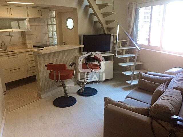 Apartamento mobiliado à venda possui 45m2 com 1 dormitório no valor de R$ 795.000,00 - Vila Nova Co